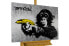 Acrylbild handgemalt Banksy's Banana Joy