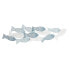 Фото #1 товара Настенный декор DKD Home Decor Синий Белый Средиземноморье Рыбы 100 x 5 x 30 cm