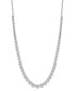 ფოტო #1 პროდუქტის EFFY® Diamond Graduated 18" Statement Necklace (1-3/8 ct. t.w.) in 14k White Gold