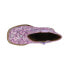 Roper Lavender Glitter Floral Square Toe Cowboy Toddler Girls Purple Casual Boo