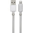 Renkforce TO-6897012 - 1 m - Lightning - USB A - Male - Male - White