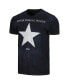 Фото #2 товара Men's Black Distressed Stone Temple Pilots No. 4 T-shirt