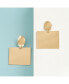 ფოტო #1 პროდუქტის Women's Square Drop Earrings