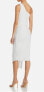 Фото #2 товара Aqua One Shoulder Scuba Crepe MIDI Dress White Size 6