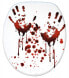 Фото #2 товара WC-Sitz mit Absenkautomatik Blood Hands