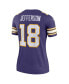 Фото #2 товара Women's Justin Jefferson Minnesota Vikings Alternate Legend Jersey