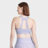 Фото #3 товара Women's Sculpt High Support Zip-Front Sports Bra - All In Motion Lilac Purple