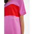 CALVIN KLEIN JEANS Colour Block Short Sleeve Short Dress