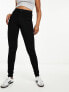 Фото #1 товара Vila stretch denim skinny jeans in black