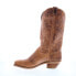 Фото #5 товара Abilene Boots 9114 Womens Brown Leather Slip On Cowboy Western Boots