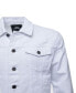 ფოტო #3 პროდუქტის Men's Slim Washed Denim Jacket