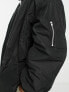 Фото #7 товара ASOS DESIGN extreme oversized MA1 coach jacket in black