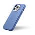 Фото #9 товара Skórzane etui iPhone 14 Pro Max magnetyczne z MagSafe Litchi Premium Leather Case niebieski