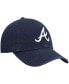 Фото #4 товара Boys Navy Atlanta Braves Team Logo Clean Up Adjustable Hat