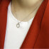 Фото #2 товара Romantic silver necklace with zircons AGS1239 / 47