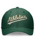 Фото #4 товара Men's Green Oakland Athletics Evergreen Performance Flex Hat