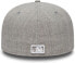 New Era - MLB New York Yankees Basic Heather Fitted Cap - Grey