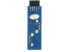 Фото #5 товара Delock 9-pin 2.54 mm/2 x USB 2.0 - 1 x 9-pin 2.54 mm - 2 x USB 2.0-A - Black - Blue - Silver