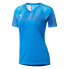 Фото #2 товара Puma Cup Jersey V Neck Short Sleeve Soccer Jersey Womens Blue 70405702