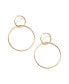 Фото #1 товара Bold Link Hoop Earrings