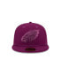 Фото #4 товара Men's Purple Philadelphia Eagles Color Pack 59FIFTY Fitted Hat