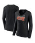 Фото #1 товара Women's Black Cincinnati Bengals 2022 AFC North Division Champions Divide and Conquer Long Sleeve V-Neck T-shirt