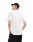 Vans bubs short sleeve central logo t-shirt in off white