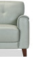 Фото #11 товара Ashlinn 84" Pastel Leather Sofa, Created for Macy's