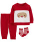 Baby 3-Piece Santa Claus Outfit Set 18M