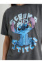 Stitch Tişört Lisanslı Rahat Kalıp Pamuklu