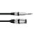 Omnitronic 3022075E - XLR (3-pin) - Male - 6.35mm - Male - 0.2 m - Black