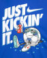 Little Boys "Just Kickin It" Long Sleeve Tee