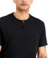 Men's Solid Henley, Created for Macy's