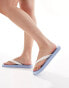 Фото #1 товара Tommy Jeans logo flip flops in blue