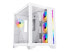 DIYPC ARGB-Q10-W White USB3.0 ATX Mid Tower Gaming Computer Case w/ Dual Tempere - фото #4