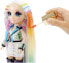 Фото #3 товара эксклюзивная кукла Rainbow High Hair Studio Amaya Raine с набором для волос 5в1
