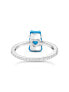 Фото #2 товара Thomas Sabo TR2459-052-1-54 Silver ring w. blue Goldbears