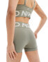 Nike Training Pro 365 3 inch sculpt legging shorts in khaki