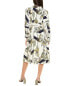 Фото #2 товара Платье Gracia V-Оборка с поясом и пуговицами Миди Shirtress для женщин