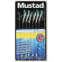 Фото #1 товара MUSTAD Bi-Colour Fish Skin 5 Hooks Feather Rig