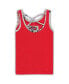 Фото #4 товара Toddler Girls Red, Gray Wisconsin Badgers Sweet Pea Tank Top and Skort Set