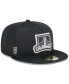 Фото #4 товара Men's Black San Francisco Giants 2024 Clubhouse 59FIFTY Fitted Hat