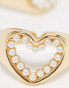 Pieces 2 pack rings with pearls in gold Золотистый - фото #4