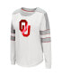 ფოტო #4 პროდუქტის Women's White Oklahoma Sooners Trey Dolman Long Sleeve T-shirt