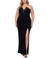 Фото #1 товара Plus Size Strapless Gown