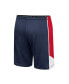 ფოტო #2 პროდუქტის Men's Navy Ole Miss Rebels Haller Shorts