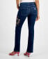 Women's Hermosa Low-Rise Floral-Graphic Jeans Carrie Dark Bloom, 30x30 - фото #2