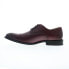 La Milano Carlton A11323 Mens Burgundy Oxfords & Lace Ups Cap Toe Shoes