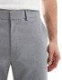 ASOS DESIGN smart slim fit trousers in grey