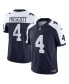 Men's Dak Prescott Navy Dallas Cowboys Vapor F.U.S.E. Limited Jersey